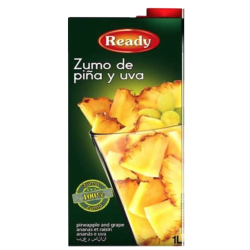 ZUMO DE PIÑA Y UVA SLIM 12/1lt